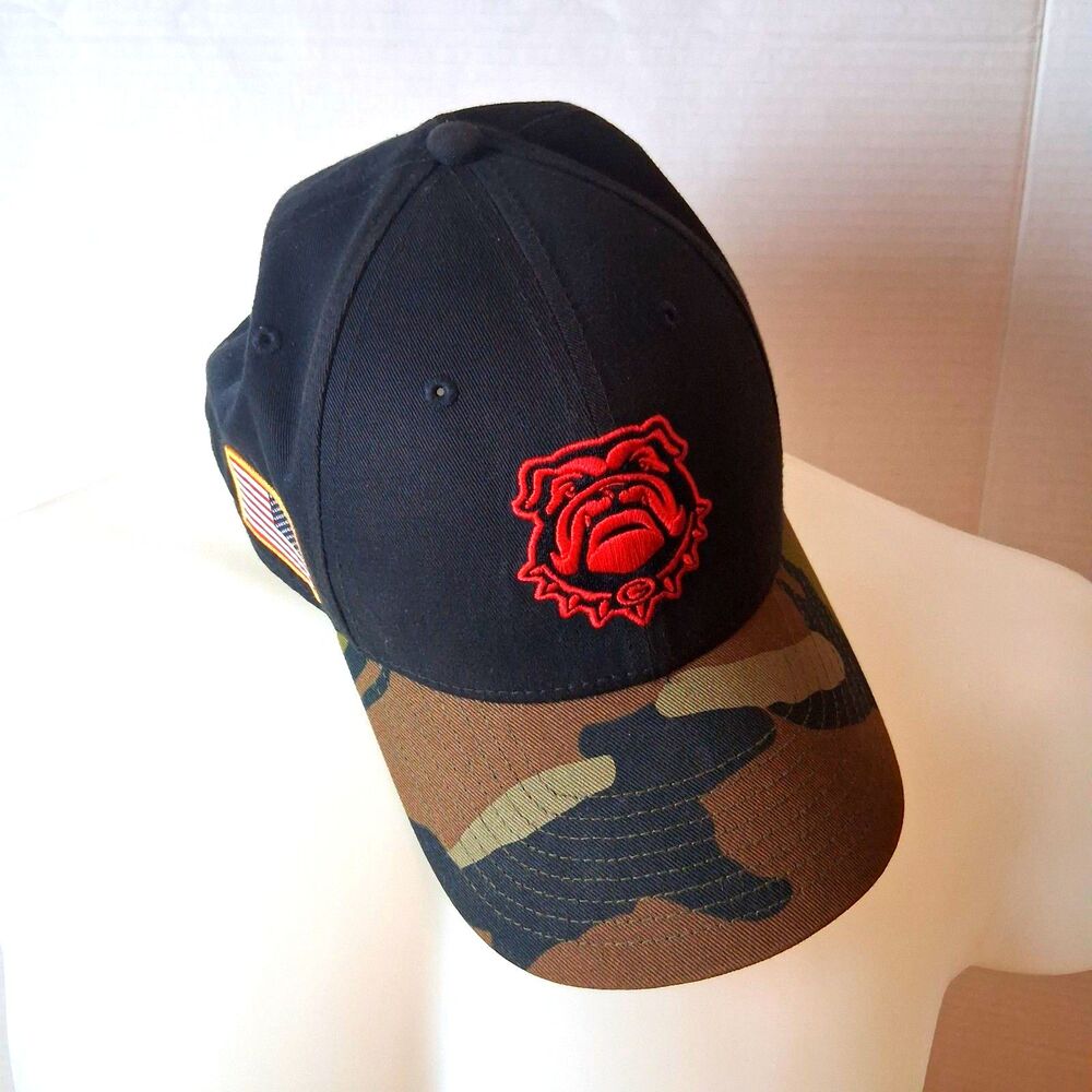 Nike Georgia Bulldogs Legacy91 Hat Mens Camo Military Cap